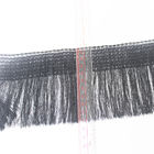 Black 4.5cm Multi Layer Nylon Fringe Tassel Trim