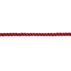 Red 6mm 8mm Round Twisted Macrame Cord Rope