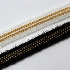 Home Textile   Metallic Fringe 2cm Crochet Lace Ribbon