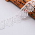 Oeko-Tex 100   Floral  Embroidery Trim Lace