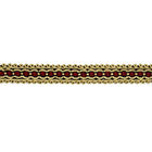 KJ20018 Metallic Golden 1.5cm  Crochet Edgings And Trims