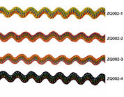 Hometextile  Fashion 4 Grade Polyester Zigzag Lace Rick Rack Trim