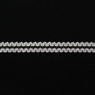 KJ20021 Hats Metallic 1cm Crochet Braid Trim