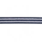Flat Braided Cotton 1.2cm Custom Jacquard Ribbon