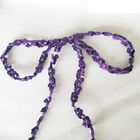 20KJ72 1.2cm Purple Gimp Braid Sequin Ribbon Trim