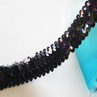 20KJ73  Fashion Metallic Lace 3cm Sequin Braid Trim