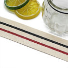 Jacquard 40mm Cotton Webbing Straps For Bags Collars