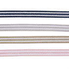 1.5cm Polyester Jacquard Flat Webbing Strap For Dress Packing