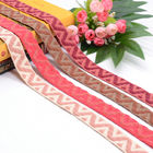 25mm Polyester Jacquard Webbing Trim For Shoes
