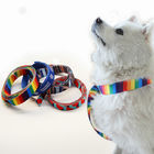 30mm Jacquard Leash Dog Collar Webbing Trim For Pets