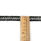 Customized 2cm Polyester Crochet Braided Trim Metallic Decor