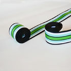 3.8cm Nylon Blue White Green Strip Webbing Tape For Garment