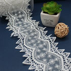 11.5cm  Floral Embroidery Lace Trim For Lady Dress