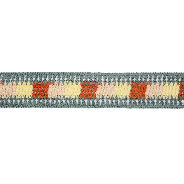 Oeko-Tex 100 Braid Cotton 40mm Lace Ribbon Trim